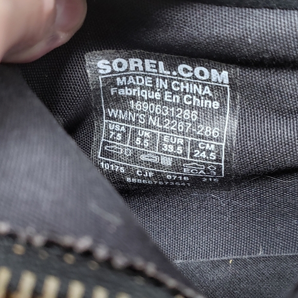 Sorel Lolla Ankle Boot Chestnut brown size 7.5 - Picture 9 of 9